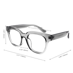 Mind Bridge Thick Square 3067A Computer Glasses - CrystalHillGlasses.com