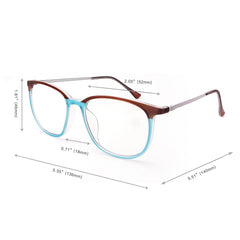 Mind Bridge Thin Square 87131 Computer Glasses - CrystalHillGlasses.com