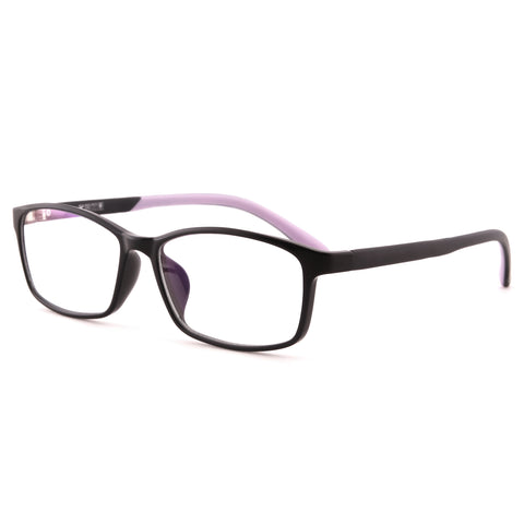 Mind Bridge Big Kids and Teens Computer Glasses (Black Purple) - CrystalHillGlasses.com